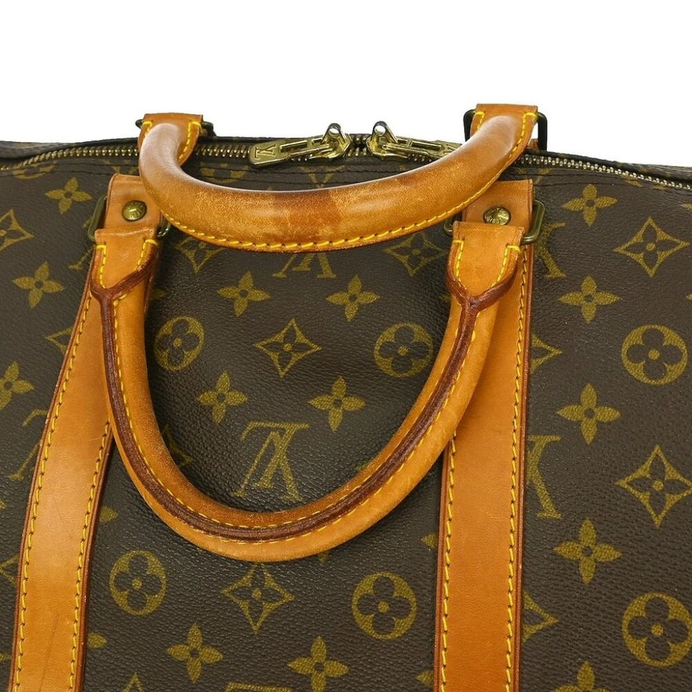 BUYIT Louis Vuitton Monogram Keepall 55 Travel Handbag M41424 MI0921 YQ04018 - Picture 5 of 10